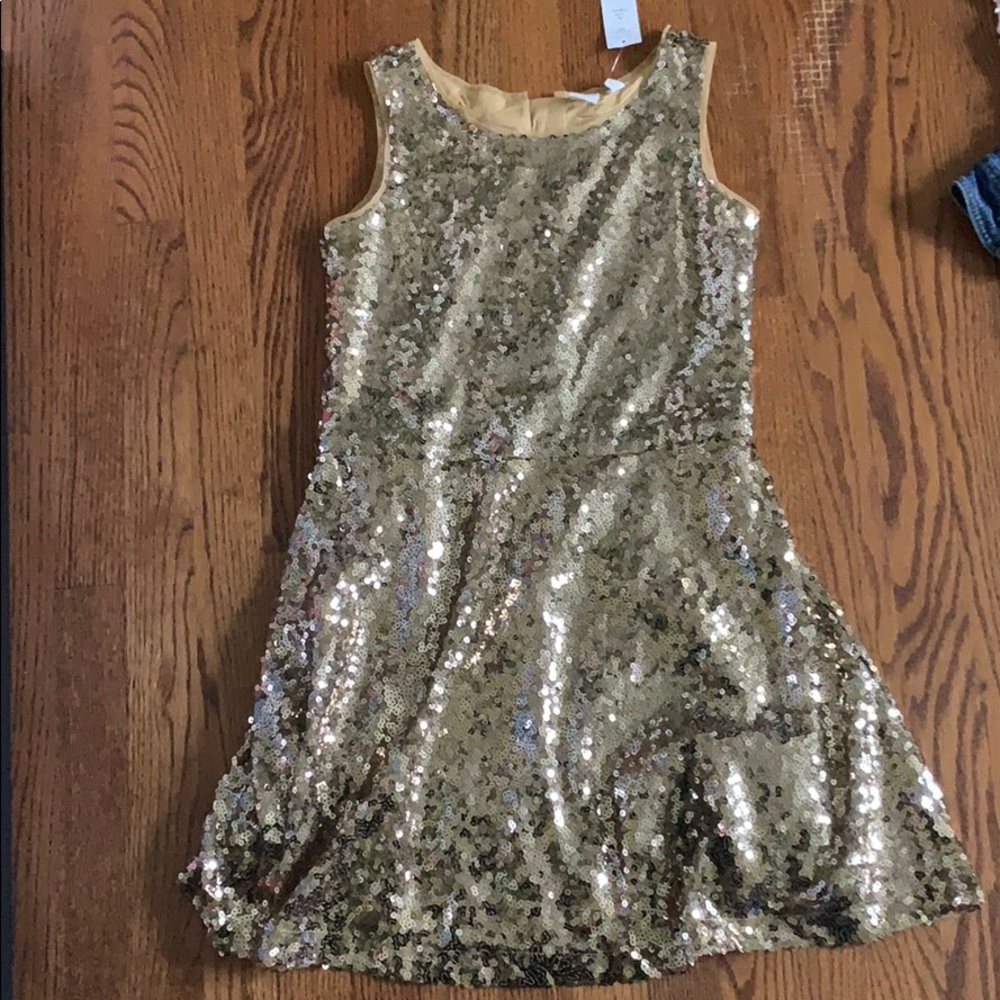 glittery sequined dress